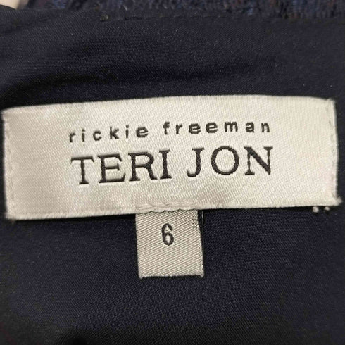 TERI JONH レース切替フリルワンピース ドレス レディース 6