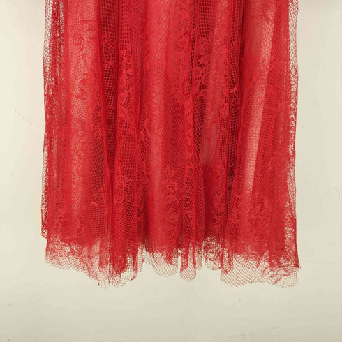 タダシショウジ TADASHI SHOJI ビジュー レースデザインワンピース レディース JPN:0