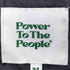 パワートゥザピープル POWER TO THE PEOPLE コーデュロイ襟 トラ刺繍 ジップブルゾン メンズ JPN:M