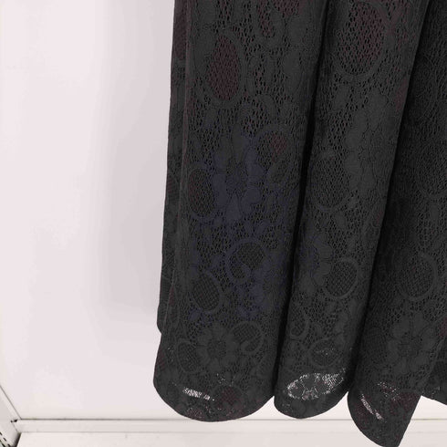テッドベーカー TED BAKER TUX 花柄総レースノースリーブボリュームワンピース レディース US:0-2