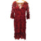 marchesa notte 総レース L/S ワンピース レディース US:4