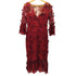 marchesa notte 総レース L/S ワンピース レディース US:4