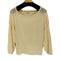スリードッツ three dots USA製 ボートネックニット レディース import:S