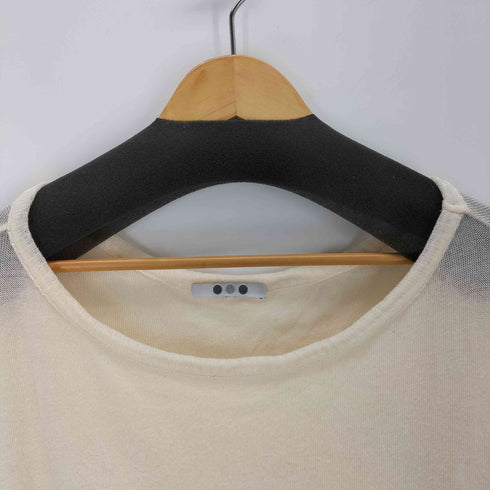 スリードッツ three dots USA製 ボートネックニット レディース import:S