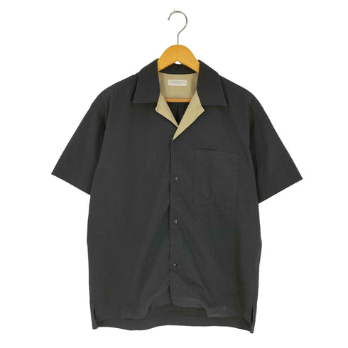 トゥモローランド TOMORROWLAND 18SS ストレッチサッカー オープンカラーシャツ メンズ JPN:XS