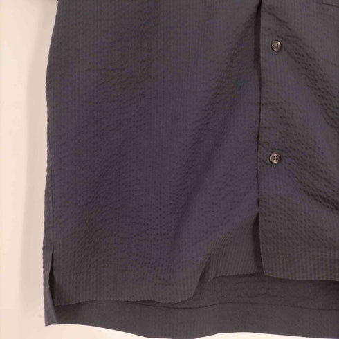 トゥモローランド TOMORROWLAND 18SS ストレッチサッカー オープンカラーシャツ メンズ JPN:XS