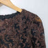 タダシショウジ TADASHI SHOJI レース切り替え ロングワンピース レディース US:4
