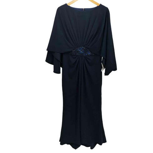 タダシショウジ TADASHI SHOJI ビジュー ドレープデザインワンピース レディース JPN:XS