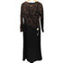 タダシショウジ TADASHI SHOJI レース切り替え ロングワンピース レディース JPN:2