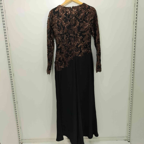 タダシショウジ TADASHI SHOJI レース切り替え ロングワンピース レディース JPN:2
