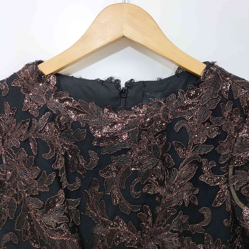 タダシショウジ TADASHI SHOJI レース切り替え ロングワンピース レディース JPN:2
