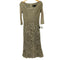 タダシショウジ TADASHI SHOJI レース切り替え ロングワンピース レディース JPN:2