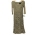 タダシショウジ TADASHI SHOJI レース切り替え ロングワンピース レディース JPN:2