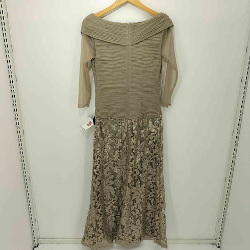 タダシショウジ TADASHI SHOJI レース切り替え ロングワンピース レディース JPN:2