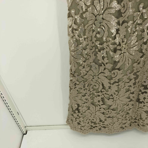 タダシショウジ TADASHI SHOJI レース切り替え ロングワンピース レディース JPN:2