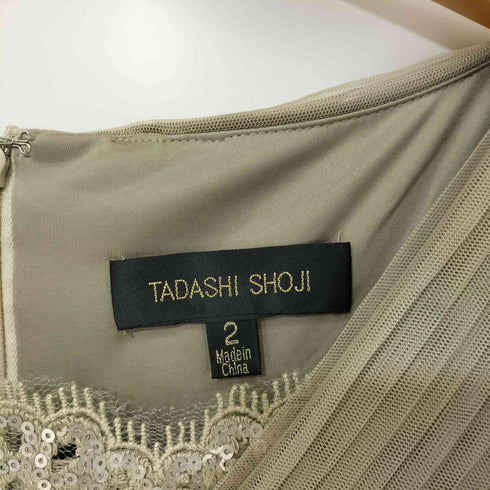 タダシショウジ TADASHI SHOJI レース切り替え ロングワンピース レディース JPN:2