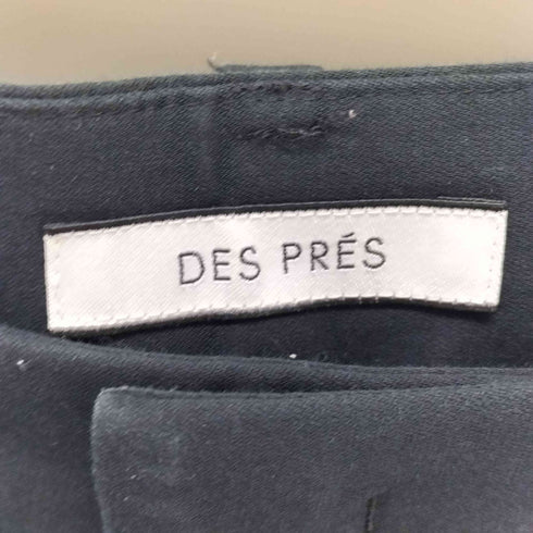 デプレ DES PRES ウールフランネルクロップドパンツ レディース 32