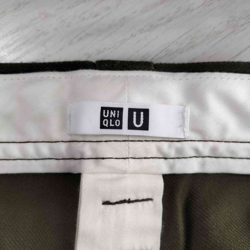ユニクロユー UNIQLO U ワイドフィットチノ メンズ 76