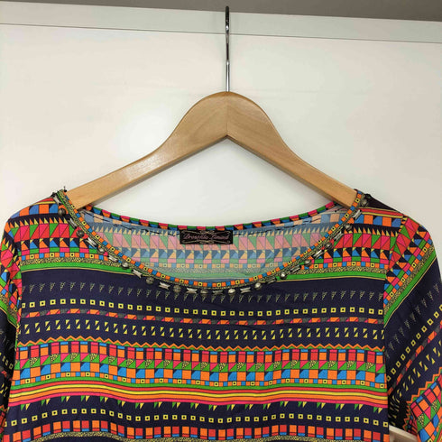 DROSOFILA 総柄 L/S ワンピース レディース JPN:38