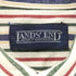 ランズエンド LANDS END 90s USA製 カジュアル レギュラーカラー マルチストライプシャツ メンズ M