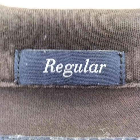 アルマーニジーンズ ARMANI JEANS REGULAR イーグル 刺繍 ロゴプリント 長袖ポロシャツ メンズ XXL