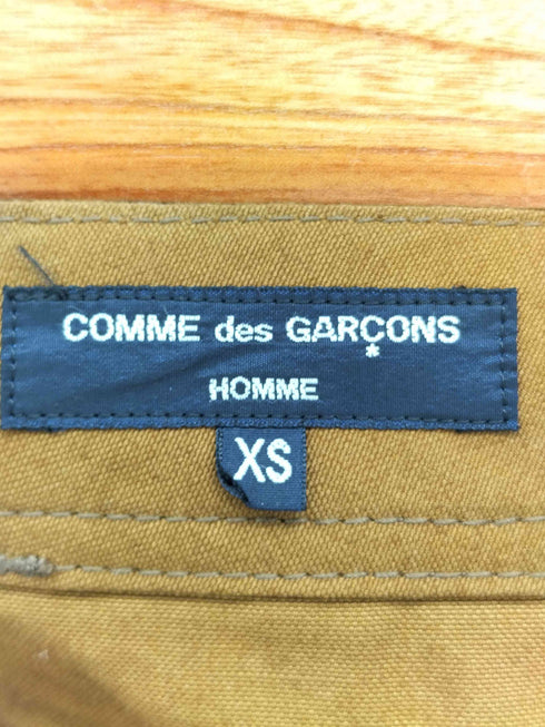 コムデギャルソンオム COMME des GARCONS HOMME 24AW 綿オックス 製品染め ベルトパンツ AD2024 メンズ JPN:XS