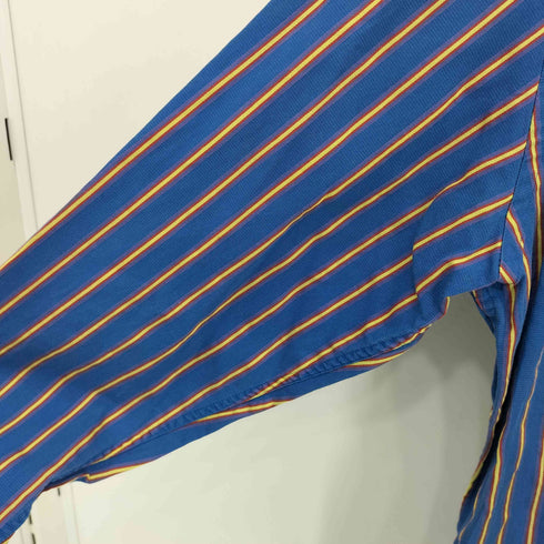 トミーヒルフィガー TOMMY HILFIGER コットン レギュラーカラー ストライプシャツ メンズ M