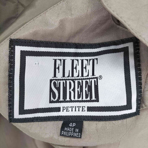 FLEET STREET フーデッドステンカラーコート レディース 4P
