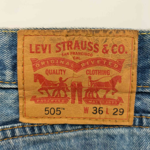 リーバイス Levis 505 レギュラーフィット デニム パンツ メンズ W36 L29