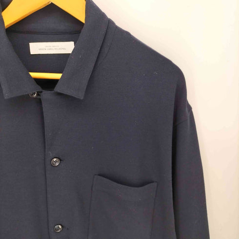 ユナイテッドアローズグリーンレーベルリラクシング UNITED ARROWS green label relaxing 洗えるニットテーラードジャケット メンズ JPN:XL