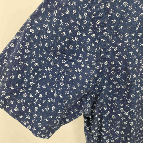 ラルフローレン RALPH LAUREN ポニー刺繍 ボタンダウン 花柄 半袖シャツ メンズ