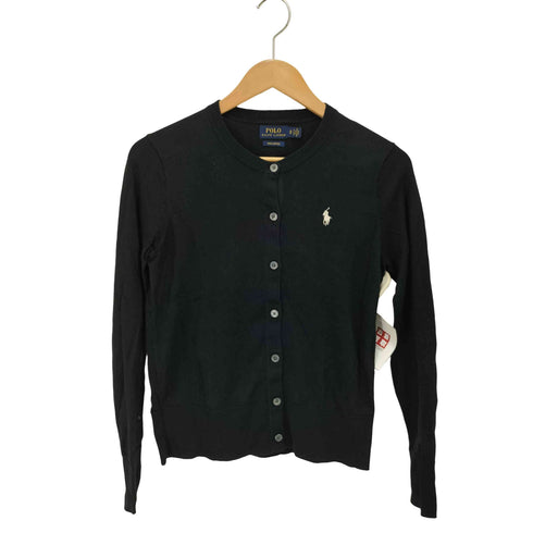 ポロラルフローレン POLO RALPH LAUREN スーピマコットン クルーネックカーディガン レディース xs