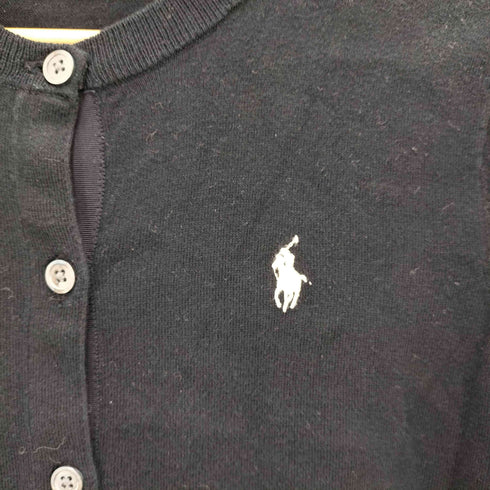 ポロラルフローレン POLO RALPH LAUREN スーピマコットン クルーネックカーディガン レディース xs