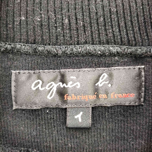 アニエスベー agnes b. 半袖 タートルネック ニット レディース