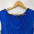 ローレンラルフローレン LAUREN RALPH LAUREN DRESS ギャザー ノースリーブ ワンピース レディース US:8
