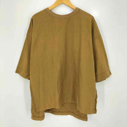 オードリーアンドジョンワッド Audrey and John Wad ビッグシルエット サイドスリット Tシャツ レディース FREE