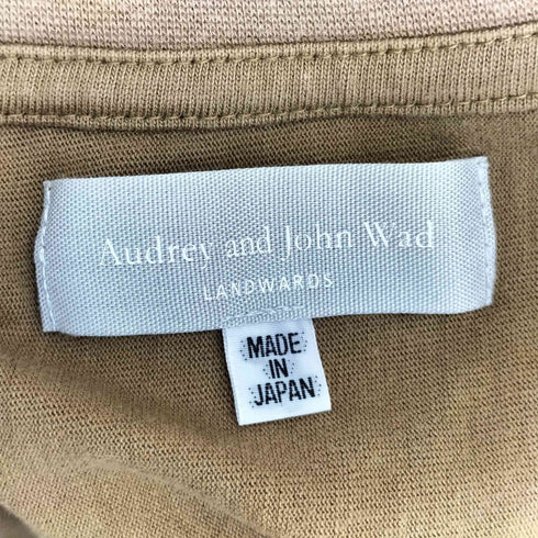 オードリーアンドジョンワッド Audrey and John Wad ビッグシルエット サイドスリット Tシャツ レディース FREE