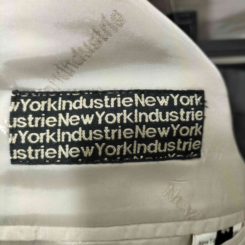 NewYorkIndustrie くるみボタン 1B テーラードジャケット + パンツスーツ セットアップ メンズ US:44