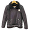 ザラ ZARA ダブルフェイス フェイクムートン ライダースジャケット レディース import:XS