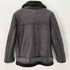 ザラ ZARA ダブルフェイス フェイクムートン ライダースジャケット レディース import:XS