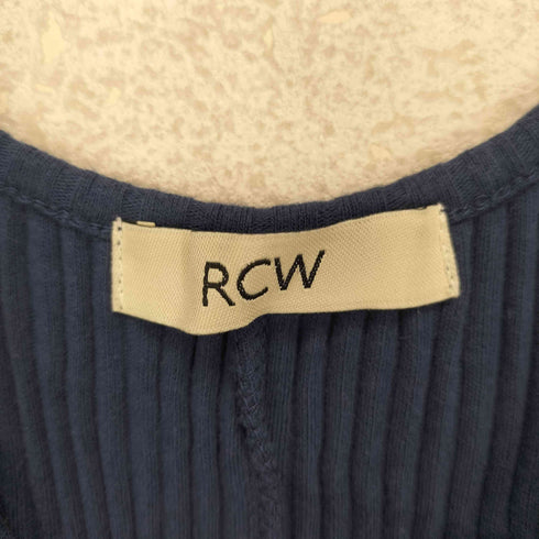 レッドチョップワークス RED CHOP WORKS リブニットノースリーブワンピース レディース 38
