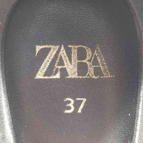 ザラ ZARA エナメル コインローファー レディース EUR:37