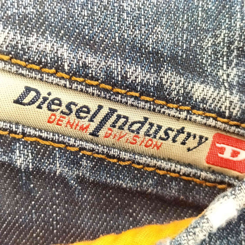 ディーゼル DIESEL YARIK 0087J ウォッシュ加工 ボタンフライ ストレートデニム メンズ W30L32
