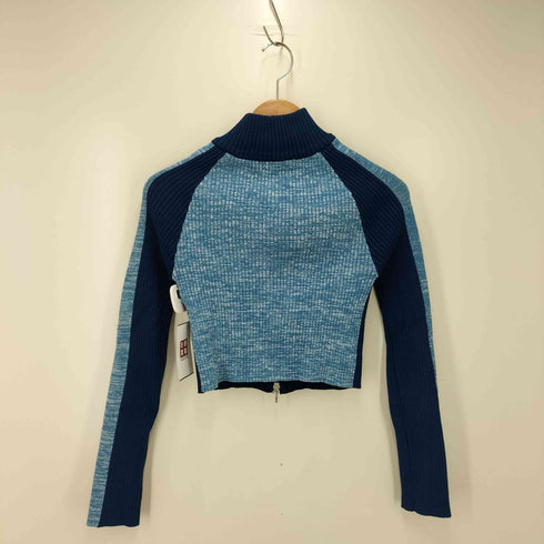 スライ SLY KNIT TRACK BLOCKING トップス レディース FREE