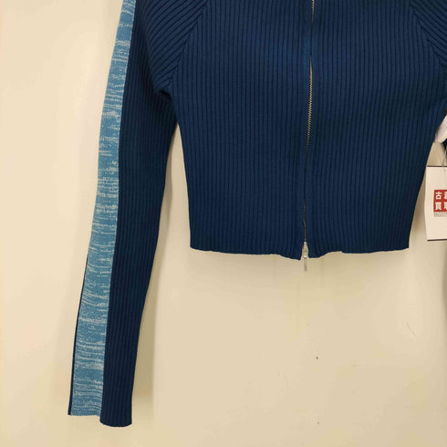 スライ SLY KNIT TRACK BLOCKING トップス レディース FREE