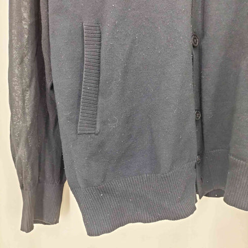 アンダーカバー UNDERCOVER シアーコンビネーションニットカーディガン メンズ JPN:L