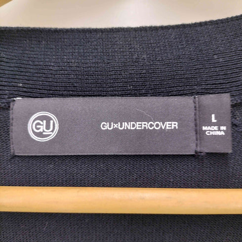 アンダーカバー UNDERCOVER シアーコンビネーションニットカーディガン メンズ JPN:L
