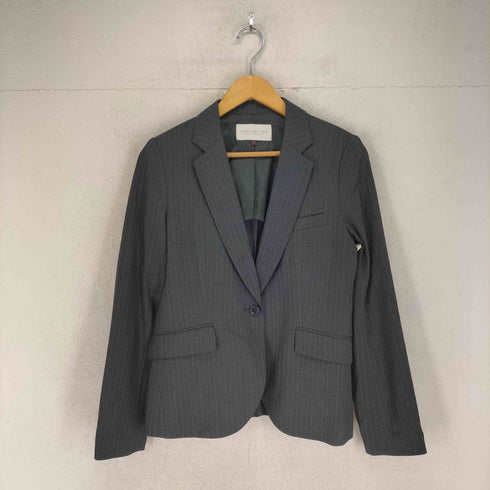 プロポーションバイボディードレッシング PROPORTION BODY DRESSING ストライプ1Bテーラードジャケットスカートセットアップ レディース 4