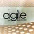 アージレバイルコライン AGILE BY RUCOLINE キルティングデザイン ストラップシューズ レディース 37