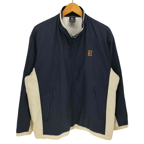 ナイキ NIKE 90-00S コートタグ バイカラー ジップアップジャケット メンズ import:M